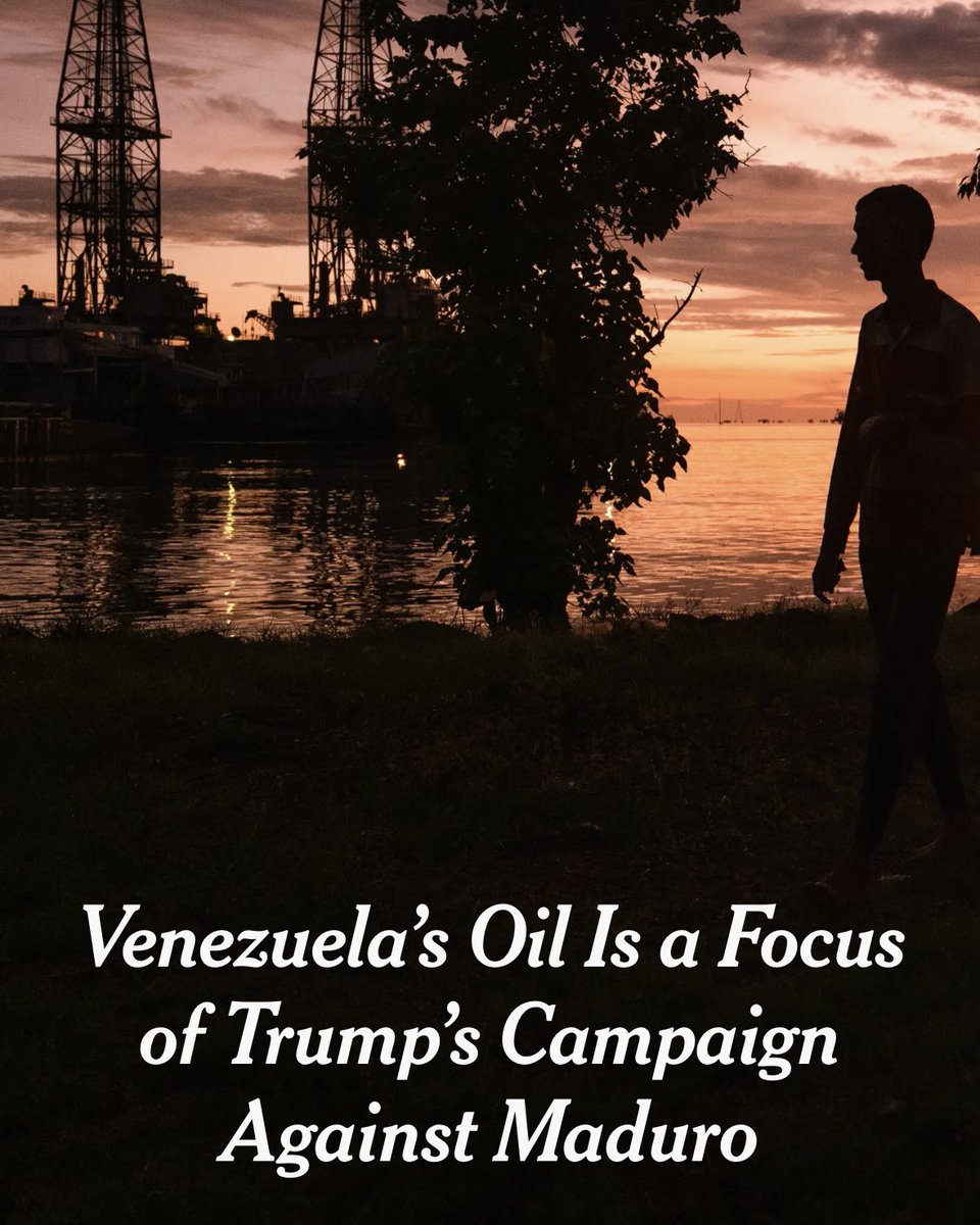 As I've said, Trump's warmongering with Venezuela is not about stopping drug traffickers. 
 
The real goal: regime change to grab Venezuelan oil &amp; gas reserves for his billionaire buddies. 
 
Putting Americans in harm’s way for the thing Trump cares about most — profits.