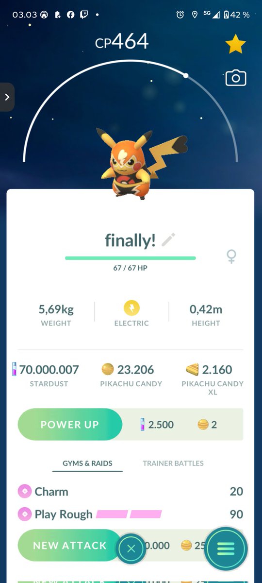Nice stardust count

😍💸🤑

007/ #doubleO7