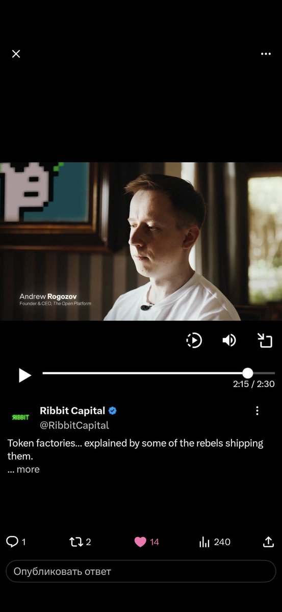 genrih99999's tweet image. 🧠 @RibbitCapital just released 4 videos.
And this is not content.
It’s an architectural signal.

On the surface:
🎥 interviews
🎥 token discussions
🎥 “token factories”
🎥 infrastructure talk

But when you connect all four —
a very clear picture emerges:

Ribbit is showing how…
