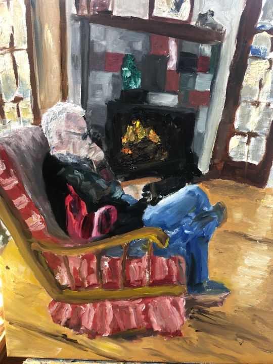 RGF52's tweet image. Art of the Day! "The Thinker". Buy at: ArtPal.com/robertgfishman…