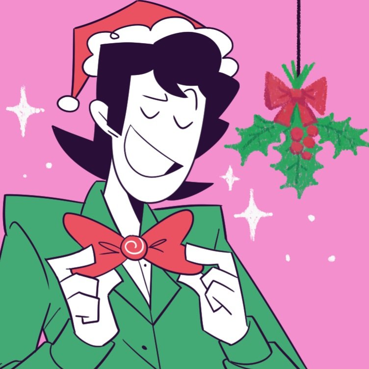 vilm46's tweet image. Christmas pfps!!! (I'm so late for this 😭) #spookymonth #spookymonthfanart