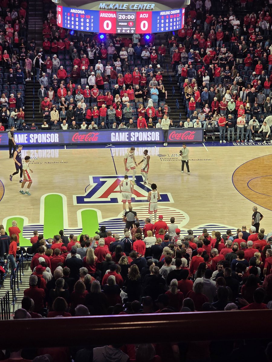 wjcsop's tweet photo. #1 Arizona vs. Abilene Christian.

#BearDown https://t.co/cusD5ZzRMt