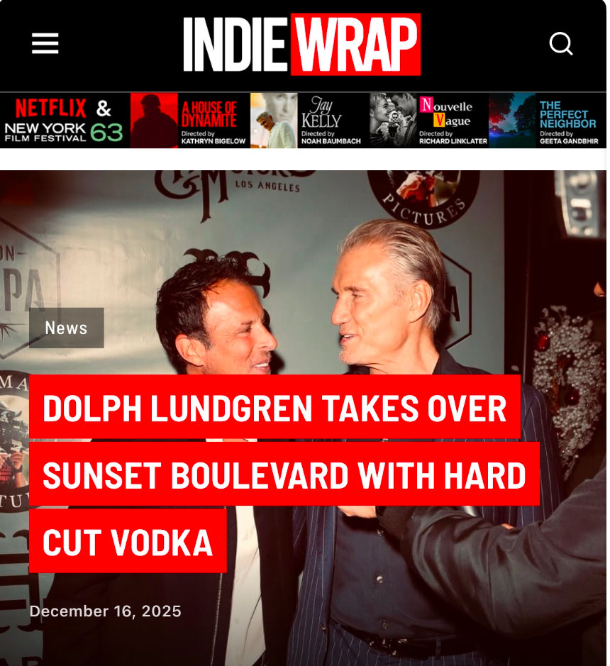 indiewrapmag.com/news/dolph-lun… #dolphlundgren #hardcut #losangeles