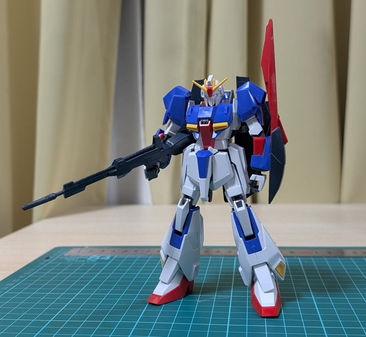 旧HGUCのゼータガンダムを素組みしました✨
個人的に一番好みのプロポーションです(^^)
（シンサク）
#ガンプラ #バンダイ