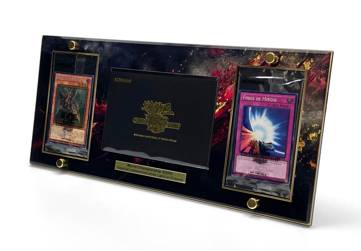 遊戯王 WCS記念カード対応ディスプレイ発売中‼ WCS2023～2025用に2商品
