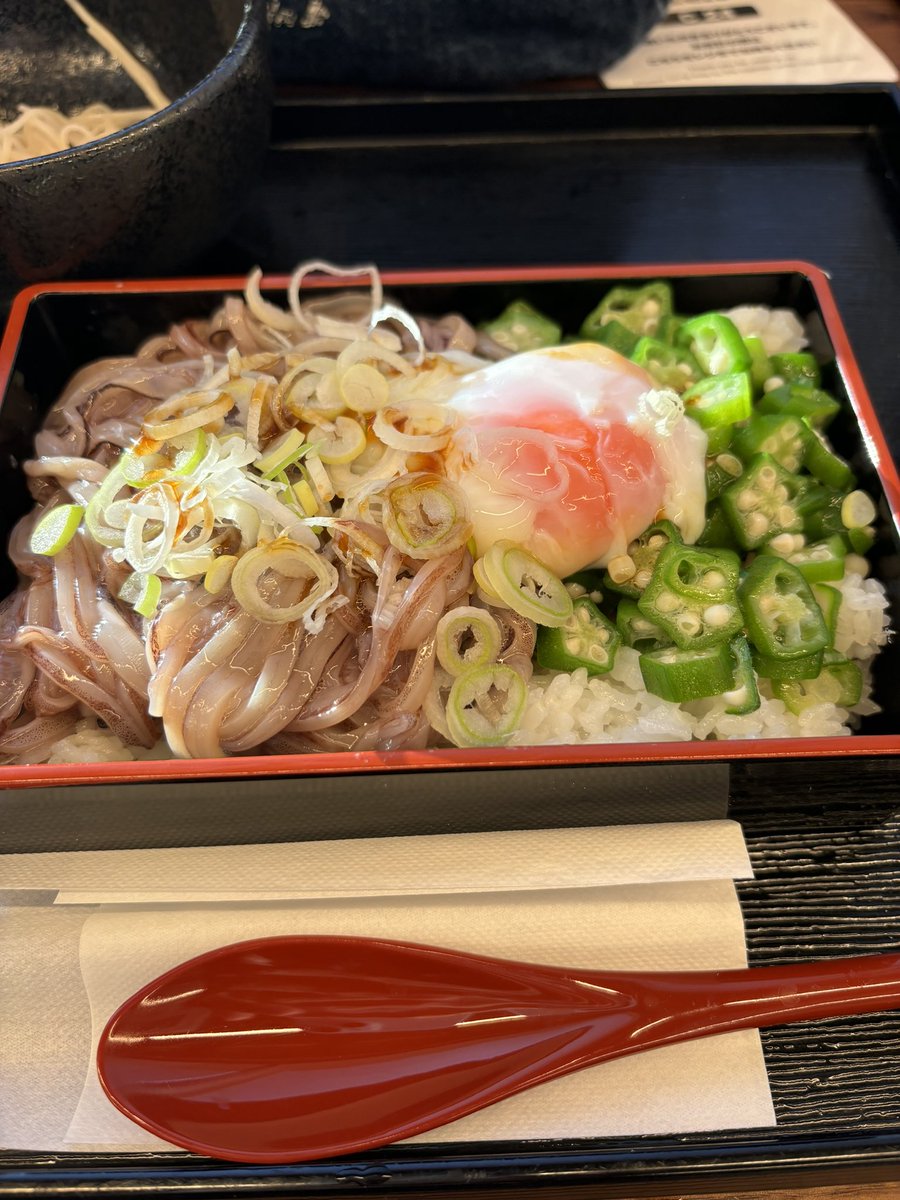 Wui3Gc's tweet photo. #SOBACAFEIKEMORI
#そばカフェ池森

ごちそうさまでした
^ ^ https://t.co/AEmHtB32tW