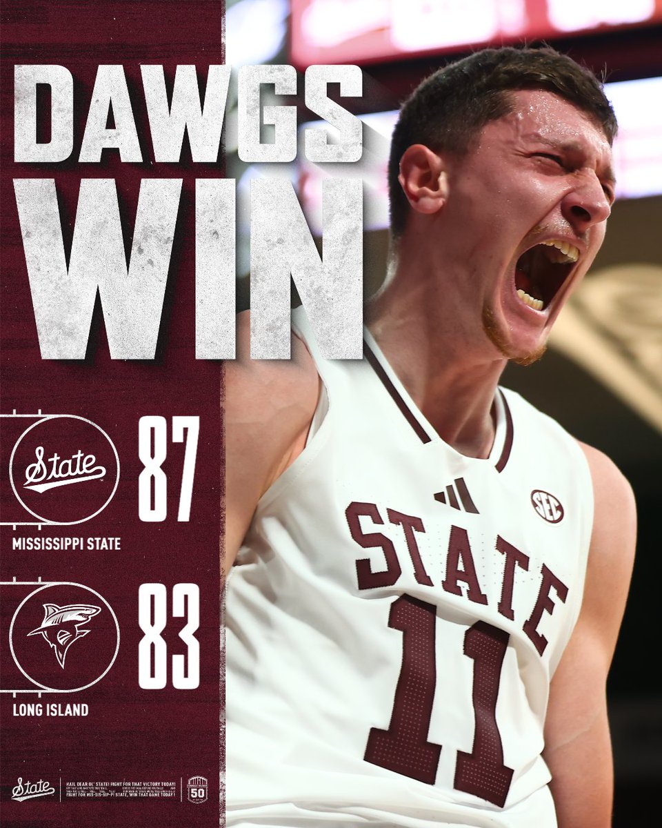 HailStateMBK's tweet image. DAWGS WIN!

#HailState