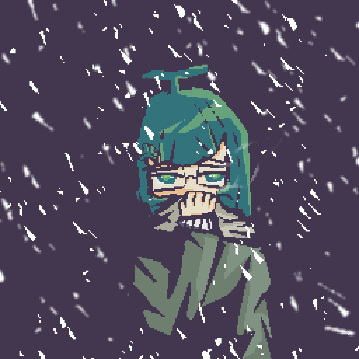 TRYPIXAGN's tweet photo. cold . . . 
#KalusNote #pixelart #ドット絵 https://t.co/EtIi8e68m1