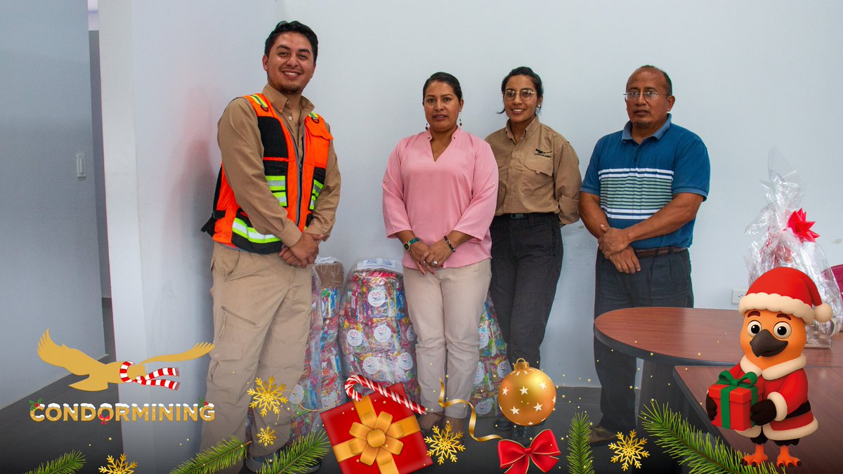 condormining's tweet image. 🎄 Un tiempo para fortalecer lo que nos une.

Desde Condormining, compartimos este espacio junto a autoridades y líderes comunitarios, fortaleciendo el diálogo y el trabajo conjunto por el desarrollo. 🏞️

#Condormining #Navidad #TrabajoConjunto #ConstruyendoOportunidadesReales