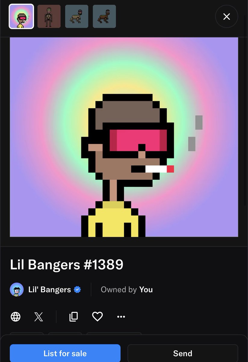 CSNCrypto's tweet image. Had to join @MichaelHirsch and @lilbangersnft 
🕺🥂