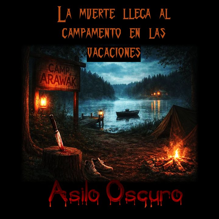 Momento de vacaciones en el #AsiloOscuro en Sleepaway Camp. Último reto del 2025.
1. Escribe un #poema o #microcuento con la frase de la imagen sin modificarla.
2. Utiliza dos hermanos de diferente sexo.
3. Incluye elementos de la imagen.
4. Responde, RT y usa #AsiloOscuro