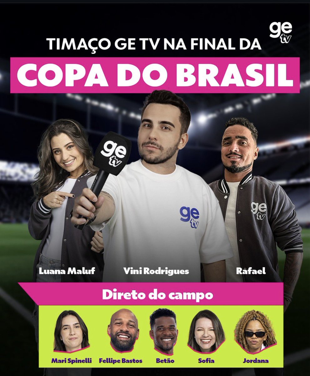 COPA DO BRASIL 🇧🇷

AMANHÃ É DIA DE DECISÃO E ESTAREMOS JUNTOS NO <a href="/getv/">Geek Entertainment</a> 

QUEM SAI NA FRENTE? CORINTHIANS OU VASCO? 

#corinthians #vasco #copadobrasil #NeoQuimicaArena