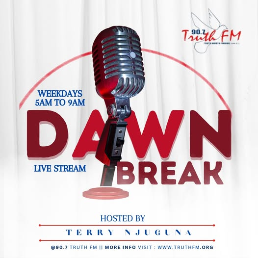 "...Come and reign Holy spirit reign,
We welcome you to come and reign..."
Let us ask for a heart of worship on #DawnBreak #TheBreakfastVoiceOfTheCity #TruthWorshipWednesday with <a href="/terryseih/">terry seih</a>
CALL/WHATSAPP- 0727907907