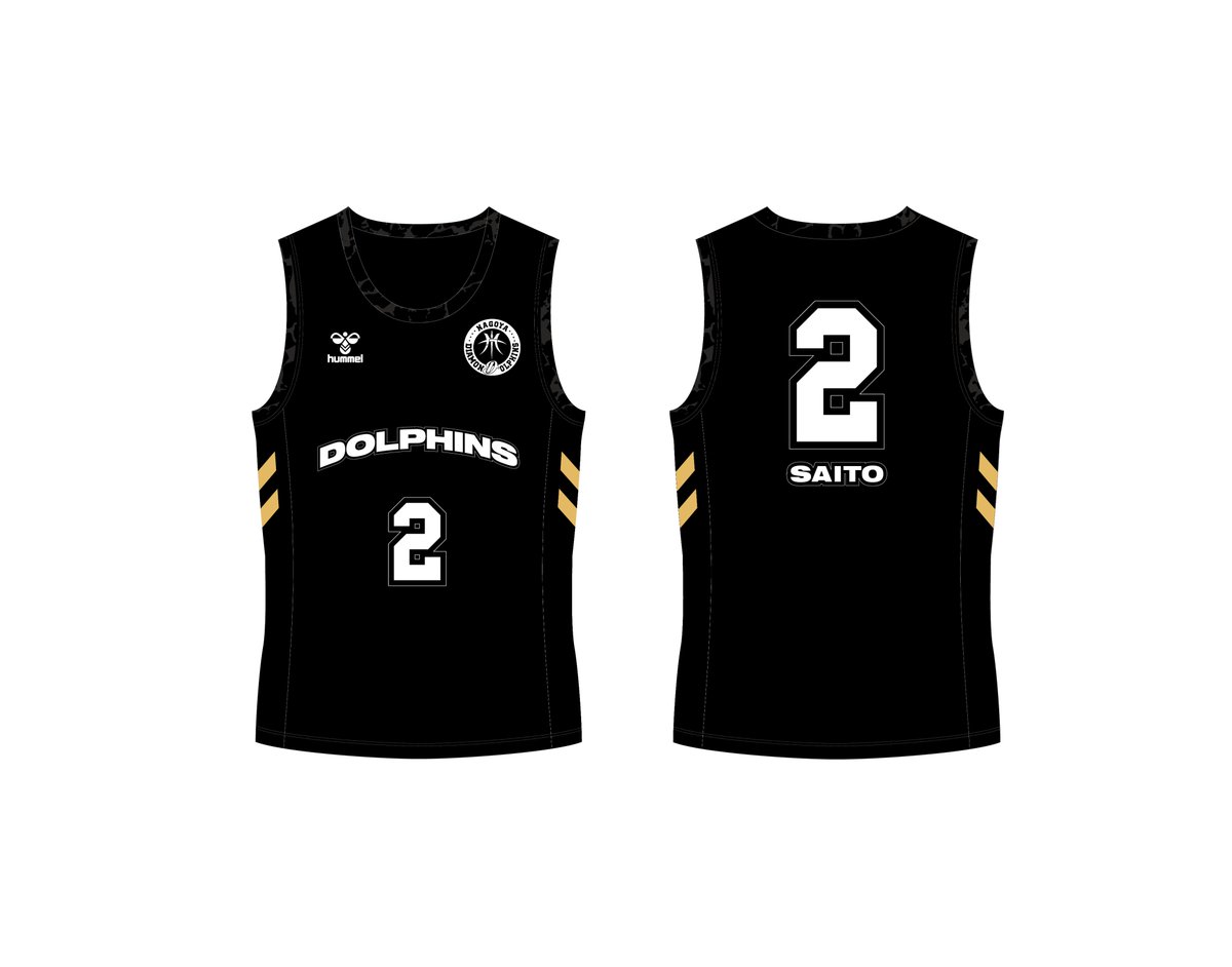 名古屋ダイヤモンドドルフィンズ AK-69コラボ 4th限定ユニフォーム 黒