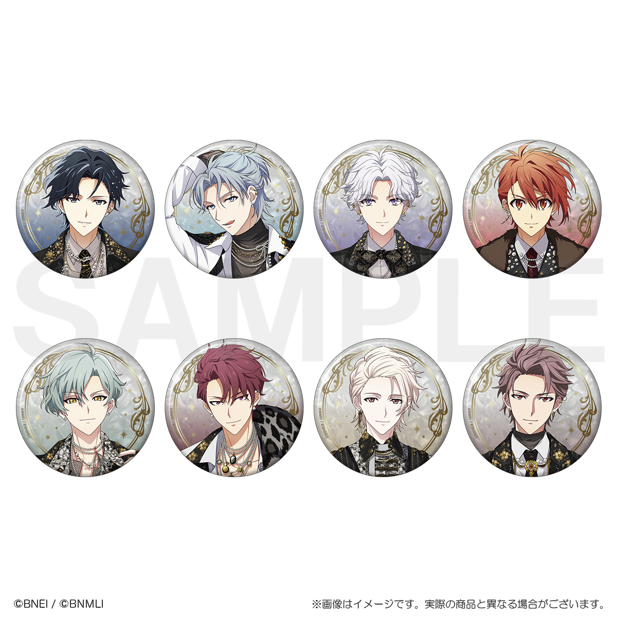 グッズ情報】 「缶バッジコレクション A BOX・B BOX（各8種/ランダム