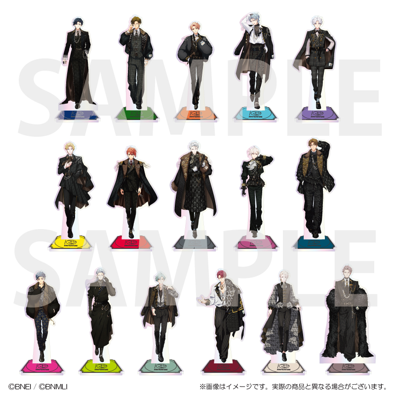 グッズ情報】 「アクリルスタンド（全16種）」 オーロラ仕様のアクリル