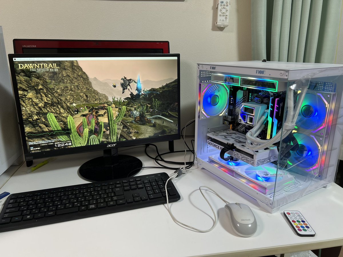 ACTGamingfozc's tweet photo. こんにちは😻週の折り返しですね。みなさんのデスクトップ、アイコンで埋まっていませんか？整理すると気分もスッキリしますよ📁✨ 
#デスクトップ整理  #ACTGaming https://t.co/hr2302Znim