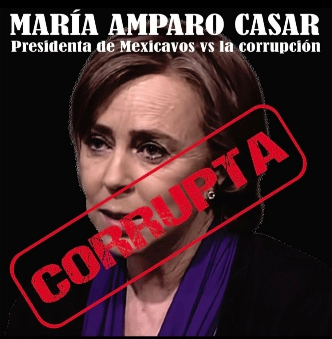 Esta ratera corrupta <a href="/amparocasar/">Ma. Amparo Casar</a> no supo apreciar la vida de privilegios que la corrupción del PRIAN le trajo. No pudo quedarse callada, sintió la necesidad de presumir su impunidad.
¿Cuántas ratas privilegiadas habrán que no conocemos porque practican la discreción? 🤔
