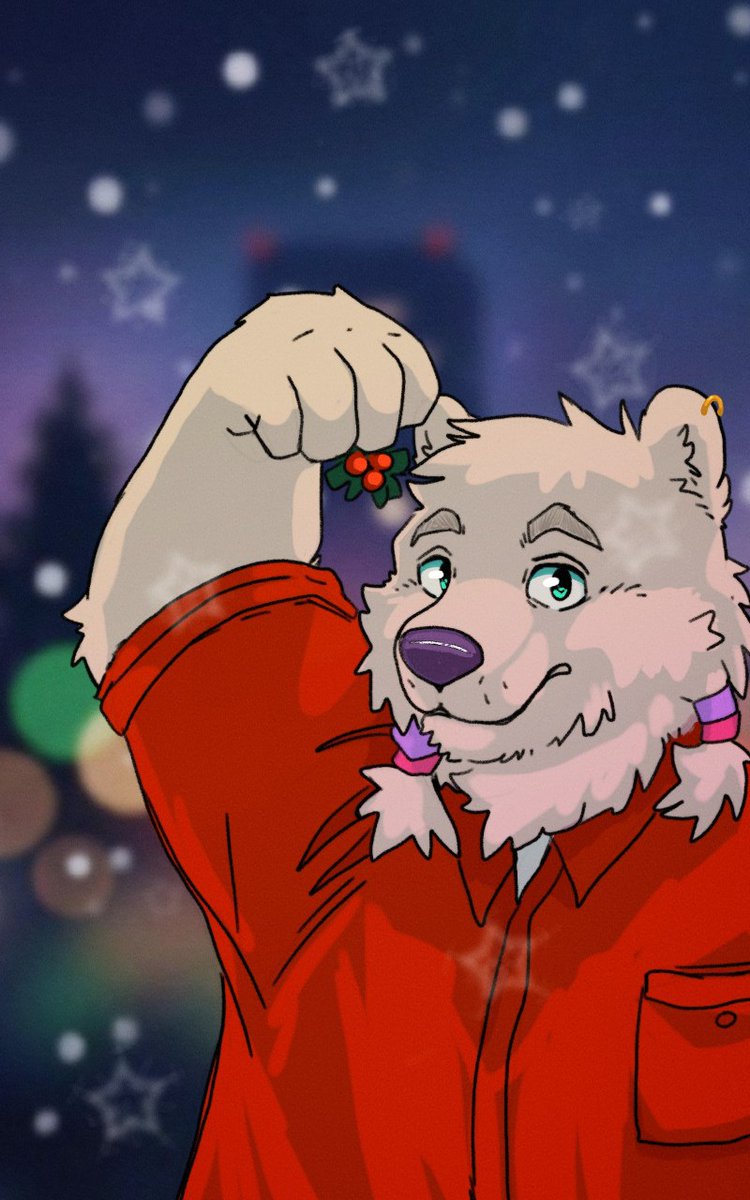 Lonebearnard's tweet image. It's been a long time since I've posted anything here, happy holidays everyone, I hope you're all doing well 🎉🎄🎁