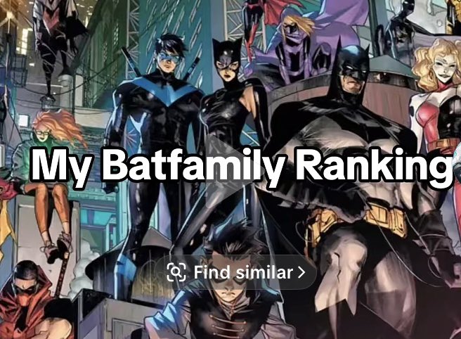 tiktok keeps complaining about harley being in the batfamily when she has never been a member 

the only evidence this is based off is cover art &amp; crises where she (rightfully) takes their side but y’all are so dense