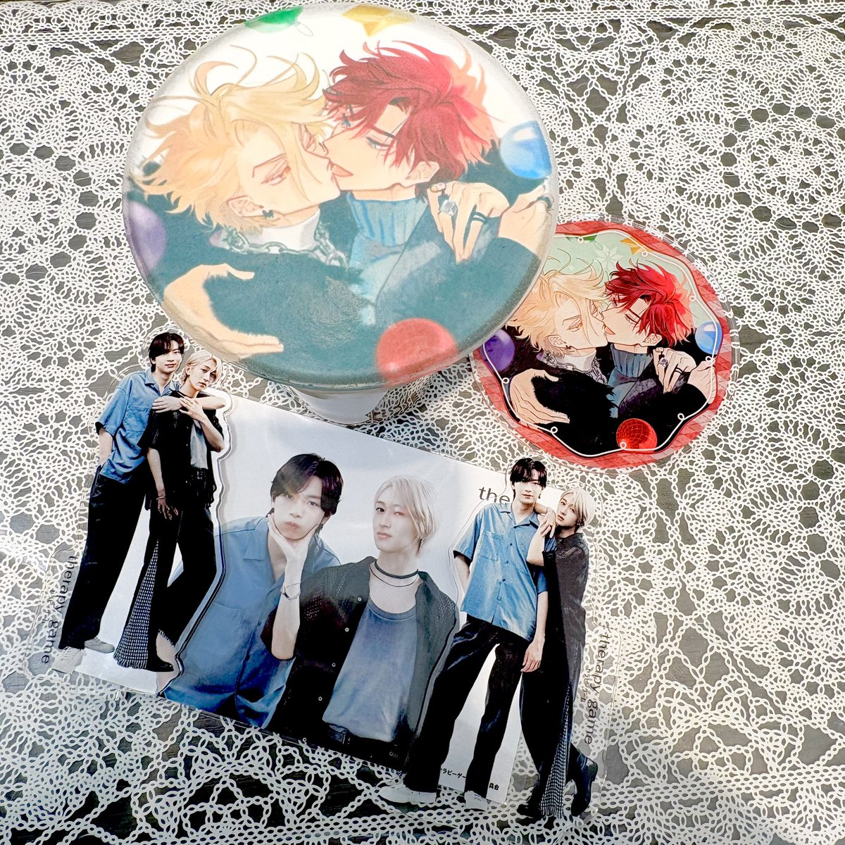 こないだ混んでて断念したグラッテ寄ってきた…！気分でアクリル