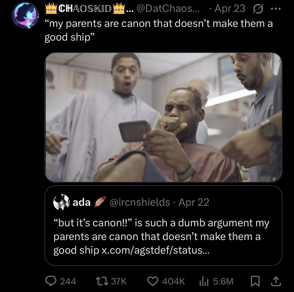 👑ℂℍ𝔸𝕆𝕊𝕂𝕀𝔻👑 (@datchaosguy) on Twitter photo 