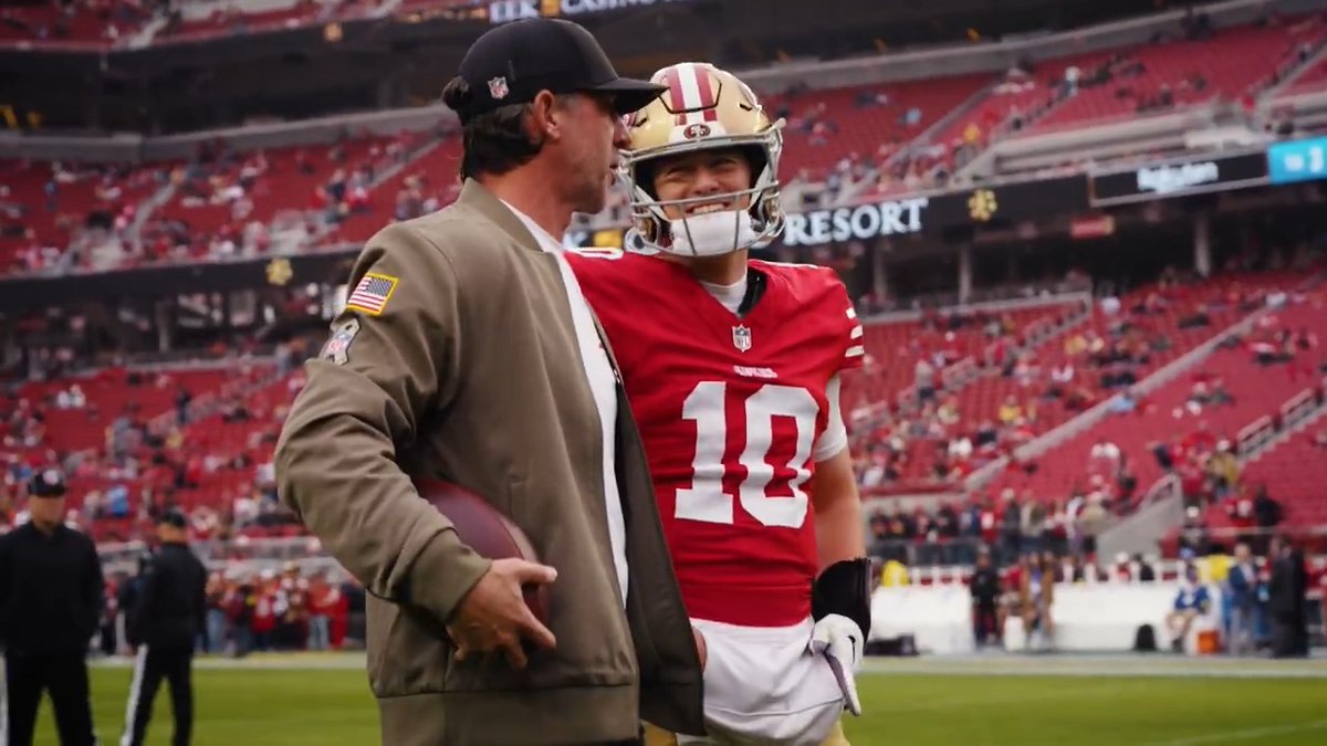 A birthday special Mic'd Up with Kyle Shanahan 🎂
Mic'd Up powered by @Cisco.