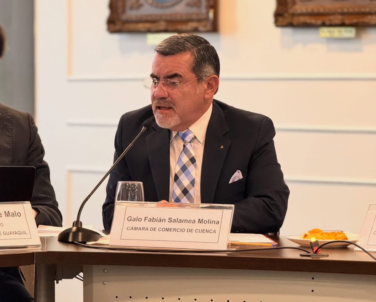 Felicitamos al Ing. Galo Salamea, Presidente de la <a href="/cccuenca/">Cámara de Comercio de Cuenca</a> y de la Asociación de Cámaras de la Producción del Azuay, por su designación como Presidente de la Federación Nacional de Cámaras de Comercio del Ecuador.

Expresamos nuestro respaldo institucional.