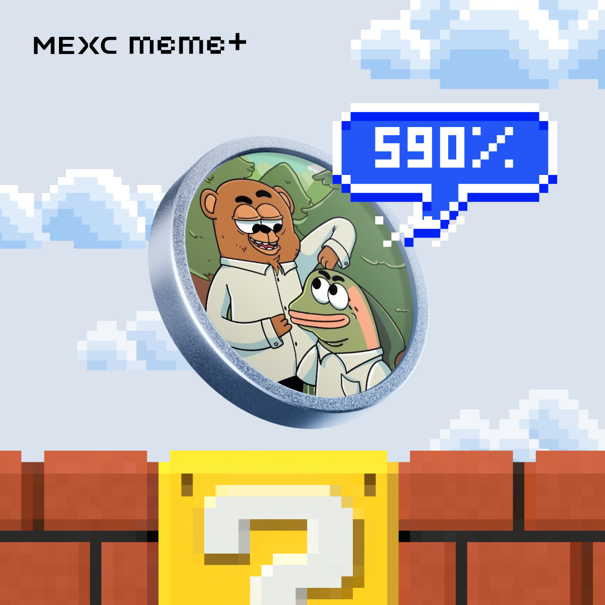 The bear and the salmon walked into a bar... and then they walked onto the moon. 🌕

$BANDS <a href="/bears_salmon/">Bears and Salmon</a> is pulling a massive 590% move on MEXC 👉mexc.com/exchange/BANDS…

Drop a 💙 if you’re holding $BANDS!