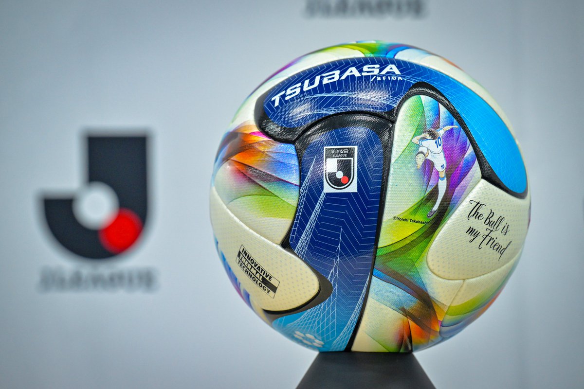 "The Ball is my Friend" ⚽️✨

Introducing the official match ball for the Meiji Yasuda J.League 100-Year Vision League.

TSUBASA J PRO — a special collaboration between the legendary football manga Captain Tsubasa and Japanese football brand SFIDA — will be used on J.League