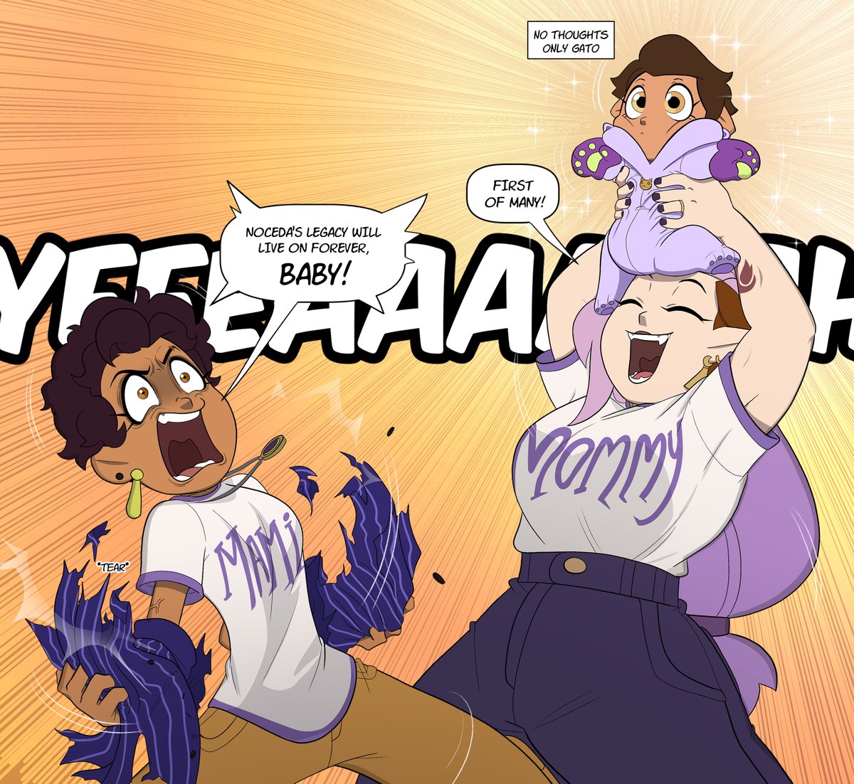 I was in the mood to draw something today, I saw this and it was such lovely news that I wanted to respond with something. Congratulations, Emily. I hope you and your baby are in excellent health!

💜LUMITY WILL LIVE FOREVER💜