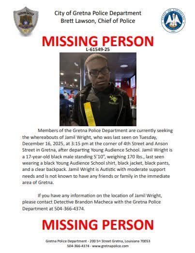 NOLAgirlXXX's tweet photo. Please share &amp; spread the word so this sweet young man can be found!!! https://t.co/TnNawUFQrM