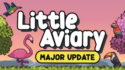 GameGrin's tweet photo. Find out what's new in the idle desktop companion, Little Aviary, in the latest update! Link below.
@tranquil_dev  

https://t.co/TlMFBQ8M3Q https://t.co/2PSjOZTxp1