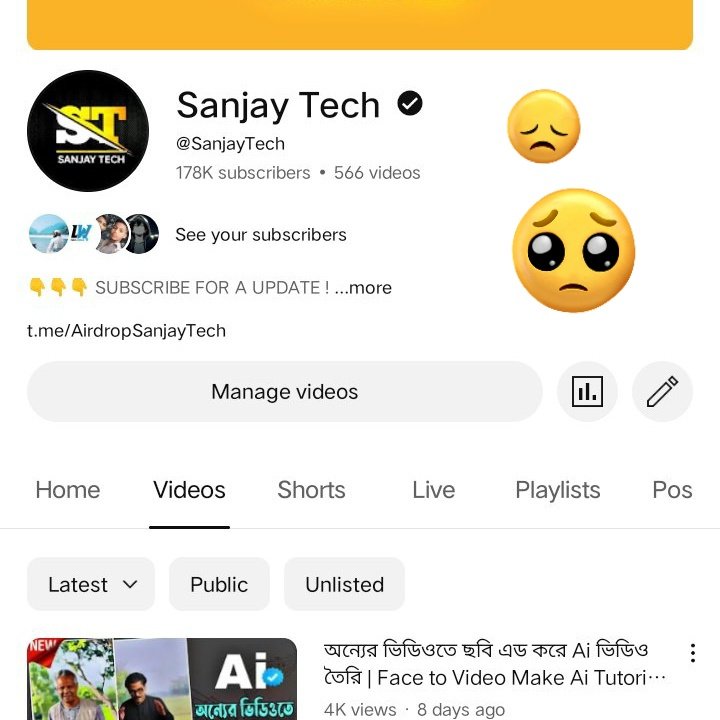 SanjayTech_yt's tweet photo. I am very familiar with YouTube policies and guidelines.
If there was any mistake in my content, I was always willing and able to fix it. https://t.co/ivgNihtB2Q