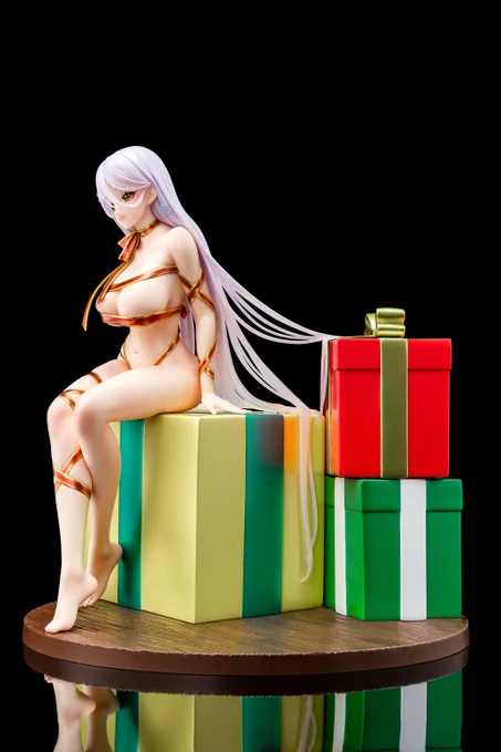 箱入り娘さんから発売されるクリスマスなフィギュアが予約受付中だよ!よろしくね!