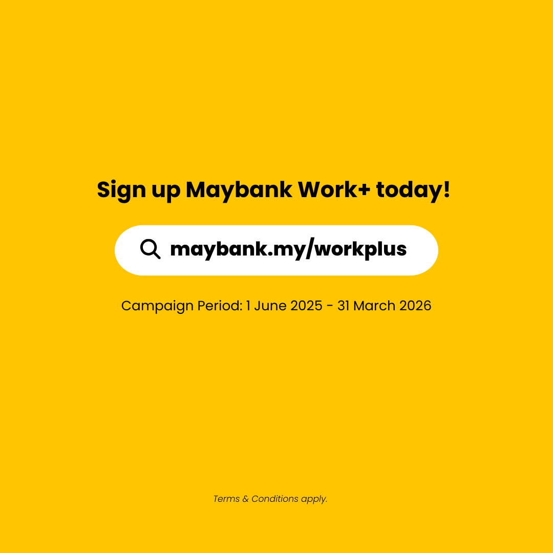 MyMaybank's tweet photo. Time is your most valuable asset. Maybank Work+ helps you automate accounting, manage payroll, and simplify operations—so you can focus on growth. Plus, stand a chance to win a Mitsubishi Triton &amp; cash prizes! Sign up now: https://t.co/gayTFJSe5b #MaybankSME https://t.co/6l5yB9PUA5
