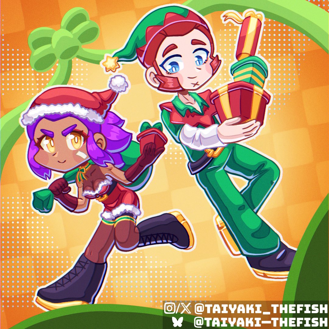 taiyaki_thefish's tweet photo. december gotta be my most productive month 🎄🎉
#BrawlStars #BrawlArt #brawlstarsfanart #BrawlStarsArt https://t.co/5yQNUU1yBj