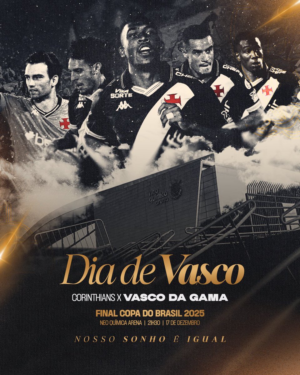 VascodaGama's tweet image. É DIA DE VASCO EM CAMPO NOS PRIMEIROS 90 MINUTOS DE DECISÃO DA COPA DO BRASIL! 

VAMOS 𝐉𝐔𝐍𝐓𝐎𝐒! PELO NOSSO 𝐒𝐎𝐍𝐇𝐎, PELA NOSSA 𝐇𝐈𝐒𝐓𝐎́𝐑𝐈𝐀, PELA 𝐂𝐑𝐔𝐙 𝐃𝐄 𝐌𝐀𝐋𝐓𝐀 QUE CARREGAMOS COM TANTO 𝐎𝐑𝐆𝐔𝐋𝐇𝐎 E 𝐀𝐌𝐎𝐑. 💢

#DiaDeVasco
#VascoDaGama