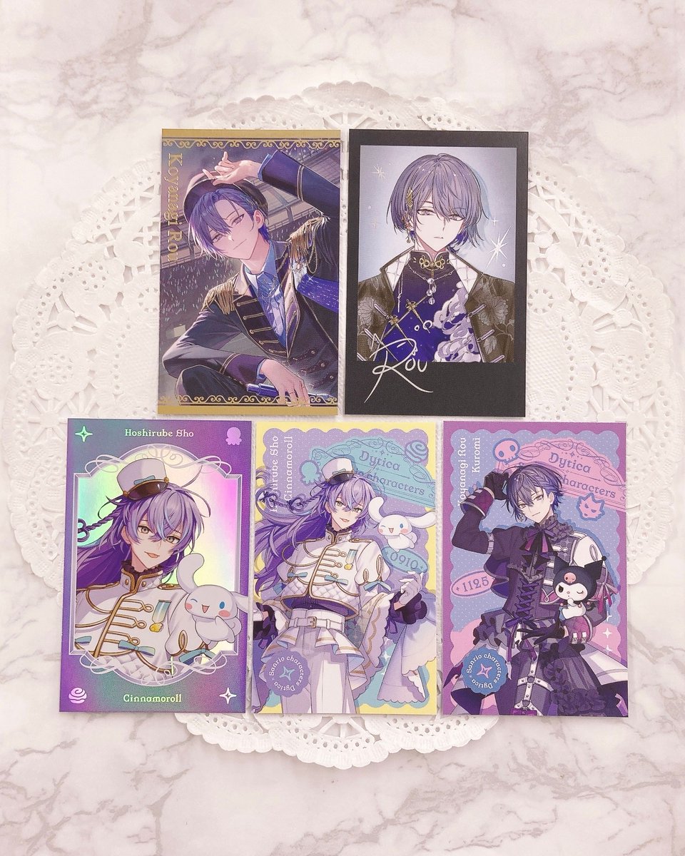 🎀入荷情報🎀 にじさんじ 小柳ロウ 星導ショウ チェキ風カードが入荷