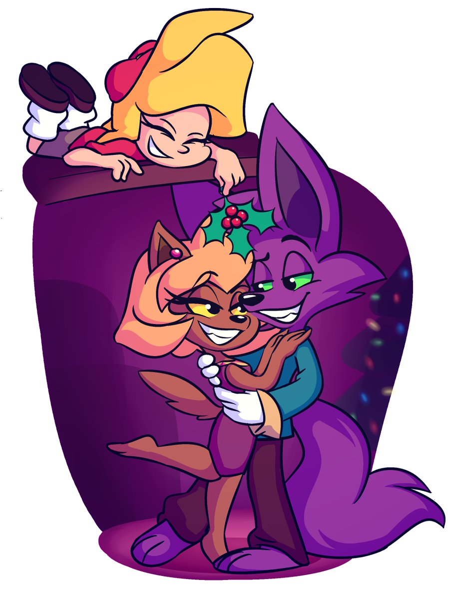 Another old Christmas pic 🤎💜