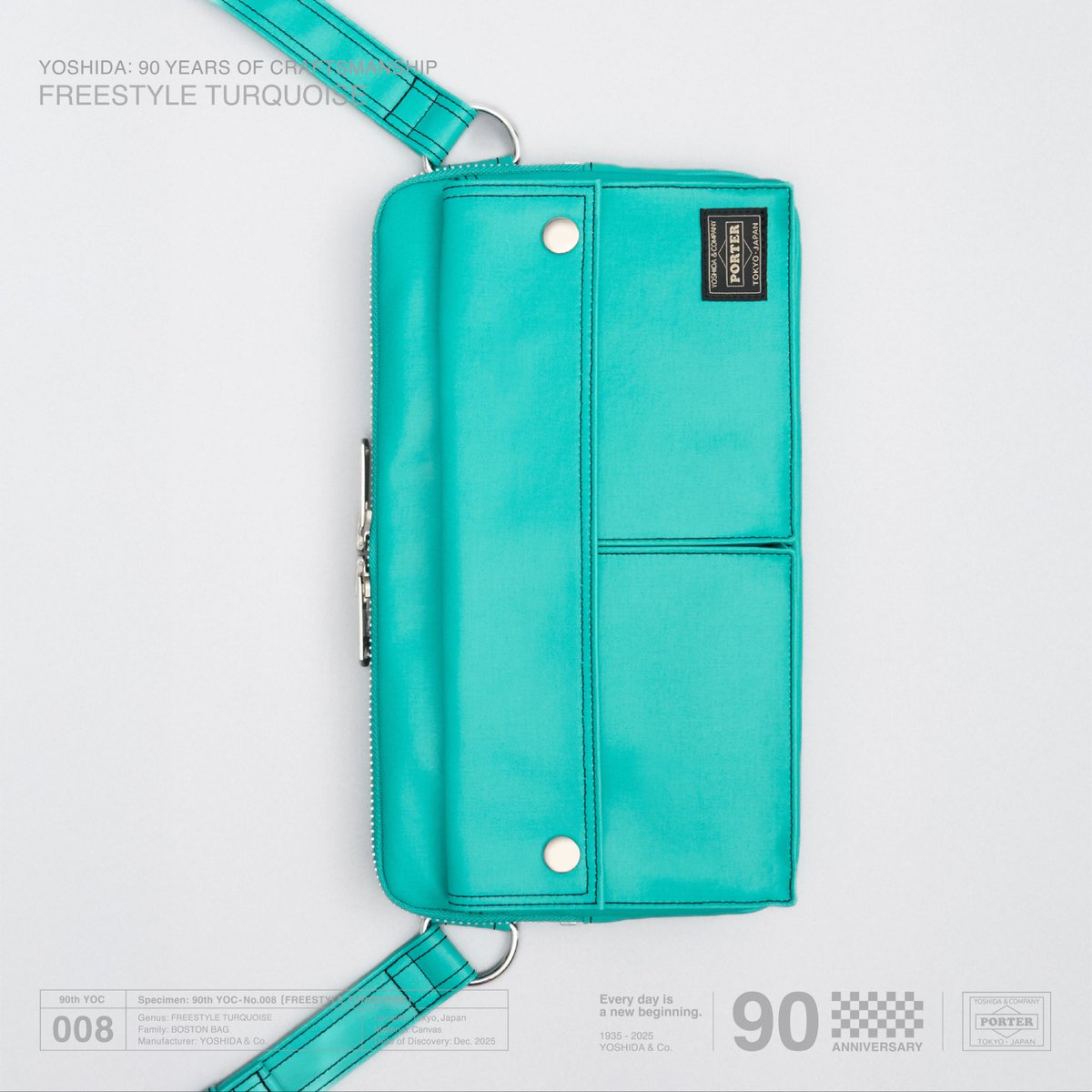 本日発売】 YOSHIDA & Co. 90th Anniversary Project 008「FREE STYLE