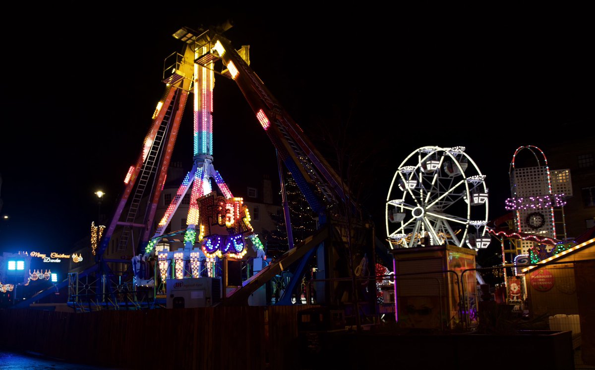 A final set from a Tuesday visit to the Dundee Christmas Market for a bit of #longexposure #lightpainting  <a href="/UKNikon/">Nikon UK & Ireland</a> <a href="/PocketWizard/">PocketWizard</a> #longexposurephotography #dundeechristmas @dundeeculture #christmasindundee <a href="/HornesFunfair/">Horne's Funfair</a> The last photo shows lights without any movement.