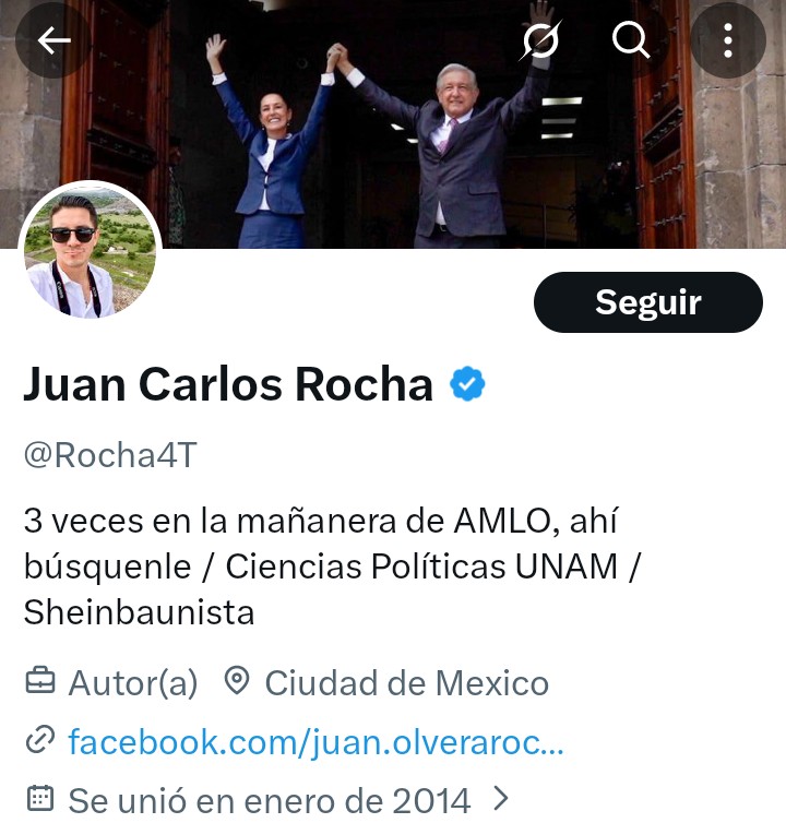 No sé qué alega cuando dice "facho"
Cuando él creció en cuna de oro si su papá era Ricardo Rocha. 
Créame cuando le digo que si viviera su padre ya le había dado su calentada a este güey por sonso 🙆🏻‍♂️😅🤣
#MorenaEsCrimenOrganizado
CHTM 3 veces . 🤦🏻‍♂️🤣🤣🤣