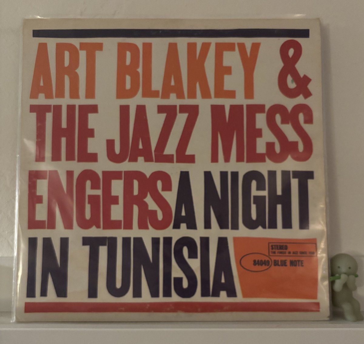 #NowPlaying #Jazz 1966 stereo repress w rvg. An Art Blakey &amp; the Jazz Messengers kind of night. One of their most fun ones. Great version of so tired