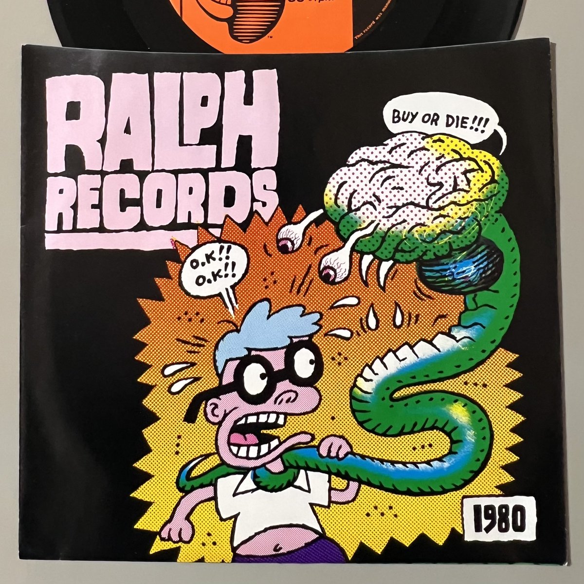 ファニーなイラストジャケ貼ろうぜ ゲイリー・パンター画🎨 この