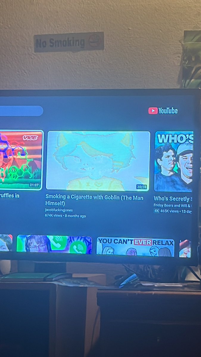 peppersbodega's tweet photo. I’m so fucking stoned right now why is my vtuber INVERTED COLORS over a video that’s not mine I’m terrified https://t.co/nDJdNd9eHA