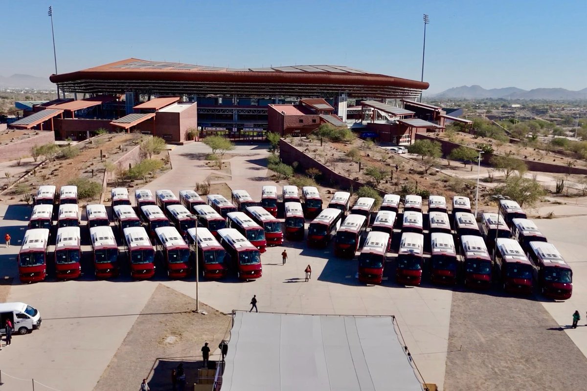 En el Gobierno de Sonora invertimos en el transporte público para brindar a las y los sonorenses un servicio más seguro, eficiente y de calidad.

#SonoraSeTransforma