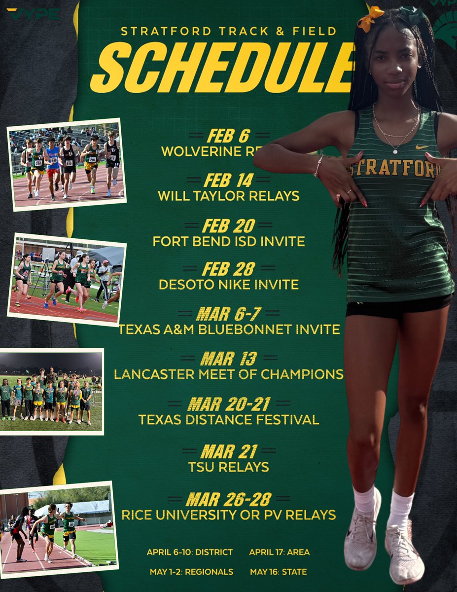 Stratford XC & Track & Field tweet media