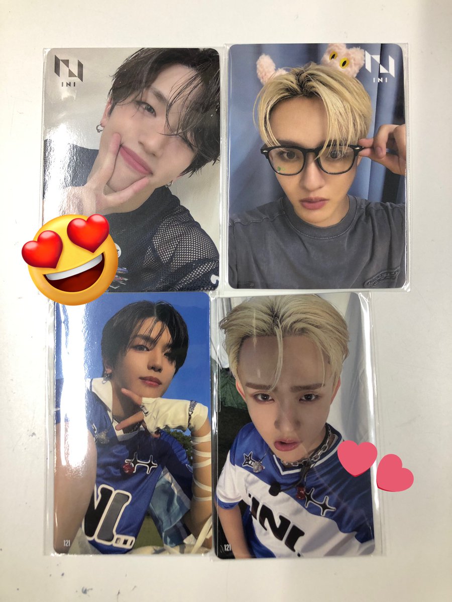 入荷情報】 💚🎀 #INI 🎁🩵 田島くんと高塚くんのドーム公演記念トレカ