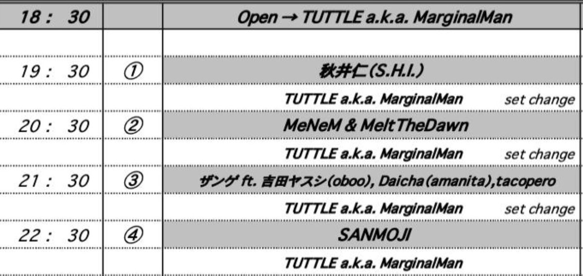 TUTTLE（MarginalMan） tweet media